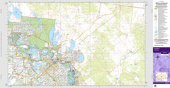 Mildura 7329-N Topographic Map 1:50k