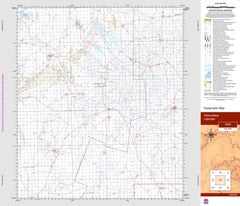 Yancannia 7437 Topographic Map 1:100k | Mapworld