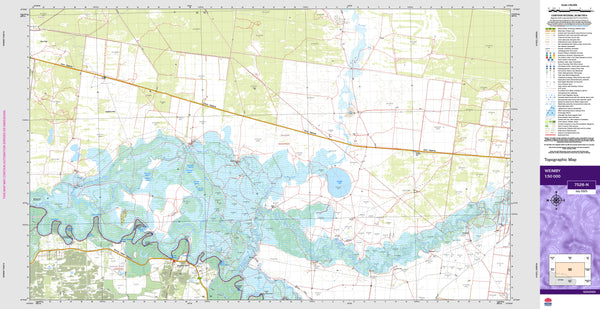 Weimby 7528-N Topographic Map 1:50k