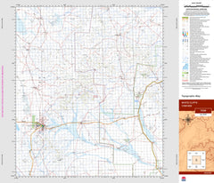 White Cliffs 7536 Topographic Map 1:100k | Mapworld