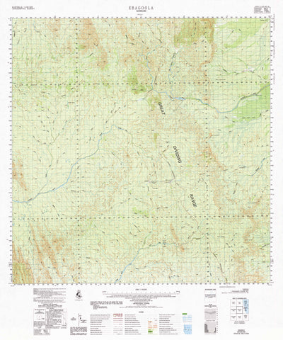 7569 Ebagoola 1:100k Topographic Map