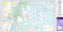 Balranald 7628-N Topographic Map 1:50k