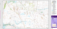 Perekerten 7628-S Topographic Map 1:50k