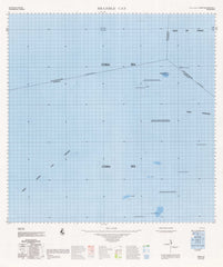 7679 Bramble Cay 1:100k Topographic Map