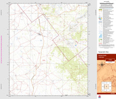 Baden Park 7733 Topographic Map 1:100k