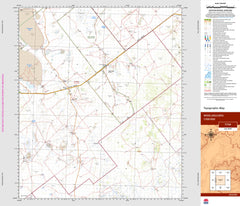Woolakulkra 7734 Topographic Map 1:100k | Mapworld