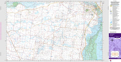 Deniliquin 7826-N Topographic Map 1:50k