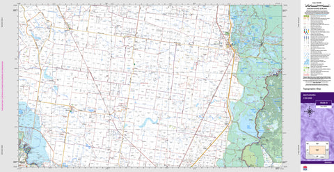 Mathoura 7826-S Topographic Map 1:50k