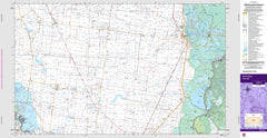 Mathoura 7826-S Topographic Map 1:50k