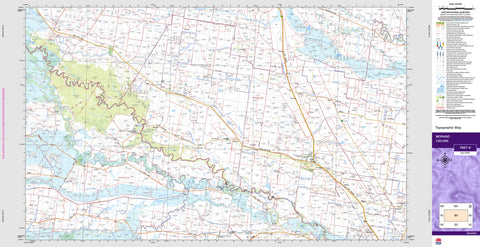 Morago 7827-S Topographic Map 1:50k