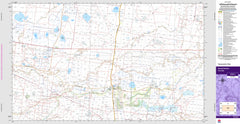 Booroorban 7828-S Topographic Map 1:50k
