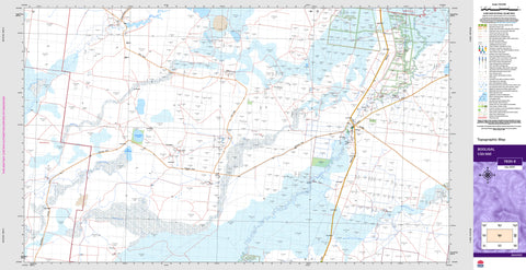 Booligal 7830-S Topographic Map 1:50k