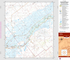 Winbar 7836 Topographic Map 1:100k | Mapworld