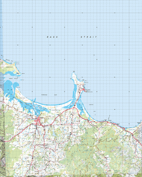 Tasmania 100,000 Topographic Maps