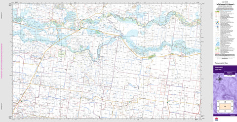 Conargo 7927-S Topographic Map 1:50k