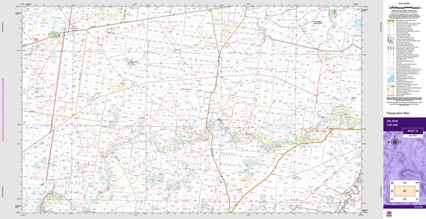 Wilson 8027-N Topographic Map 1:50k