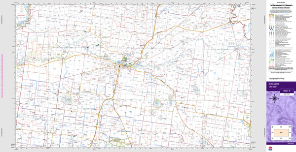 Jerilderie 8027-S Topographic Map 1:50k
