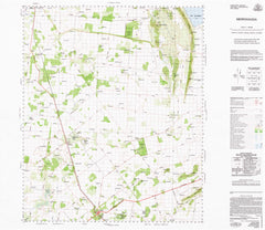 8030 Merriwagga 1:100k Topographic Map