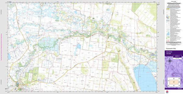 Hillston 8031-S Topographic Map 1:50k