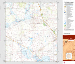 Lower Lila 8038 Topographic Map 1:100k | Mapworld