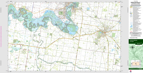 Dugays Bridge 8125-1N Topographic Map 1:25k