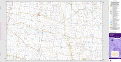 Oaklands 8126-N Topographic Map 1:50k
