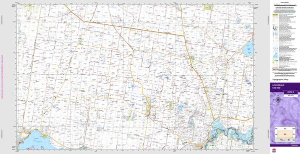 Lowesdale 8126-S Topographic Map 1:50k