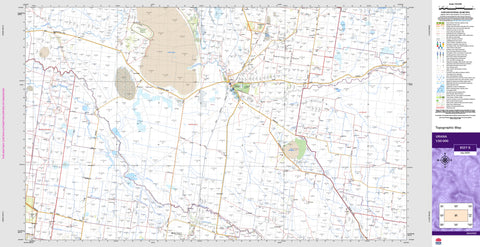 Urana 8127-S Topographic Map 1:50k