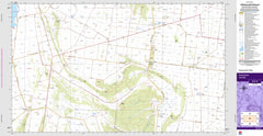 Naradhan 8130-N Topographic Map 1:50k