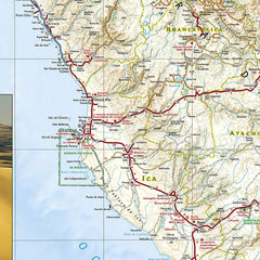 Peru National Geographic Folded Map