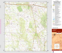 Canbelego 8134 Topographic Map 1:100k