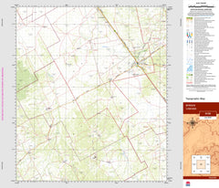 Byrock 8136 Topographic Map 1:100k