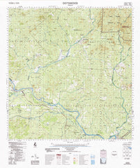 8158 Dotswood 1:100k Topographic Map