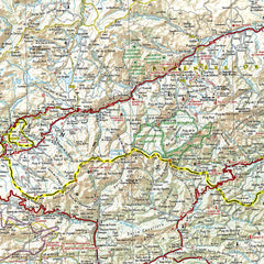 Pyrenees & Andorra National Geographic Folded Map