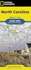 Carolina Northern National Geographic Folded Map