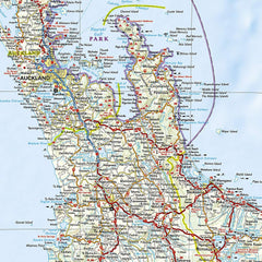New Zealand National Geographic Folded Map