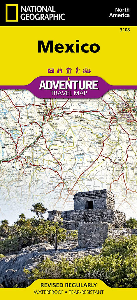 Mexico Folded Map – National Geographic | Mapworld