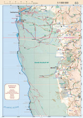Africa Southern Travellers Atlas – map pages – Traks4Africa | Mapworld