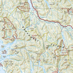 Vancouver Island National Geographic Folded Map