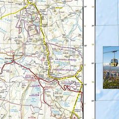 Chile National Geographic Folded Map