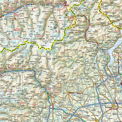 The Alps - Alpine Countries National Geographic Folded Map