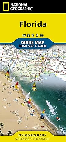 Florida National Geographic Folded Map