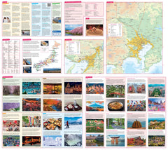 Japan Rail Map by Collins