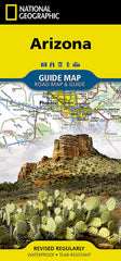 Arizona National Geographic Folded Map