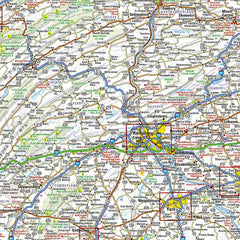 Pennsylvania National Geographic Folded Map