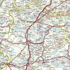 Spain & Portugal National Geographic Folded Map