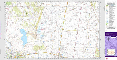 Bogolong Hills 8228-N Topographic Map 1:50k