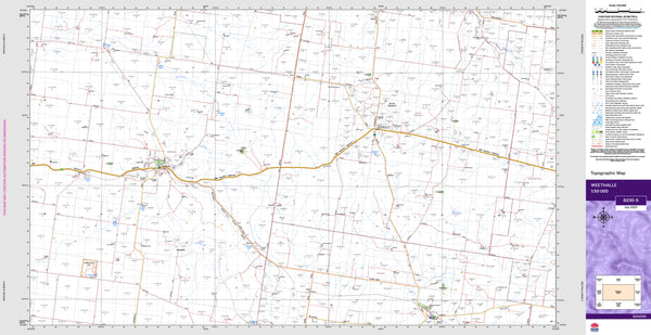 Weethalle 8230-S Topographic Map 1:50k