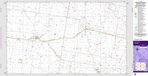 Weethalle 8230-S Topographic Map 1:50k