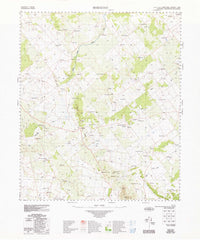 8233 Bobadah 1:100k Topographic Map
